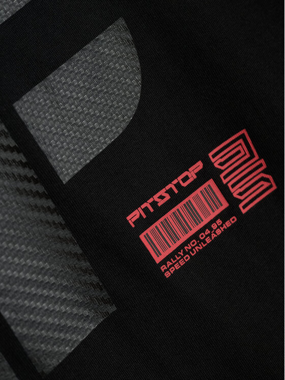 4F 4F T-Shirt COMMERCIAL Czarny Regular Fit
