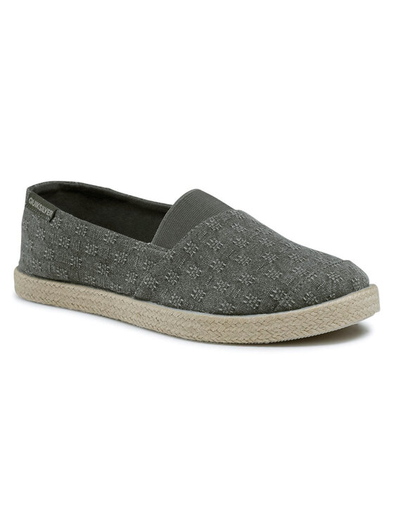 Quiksilver Quiksilver Espadrilky AQYS700053 Sivá