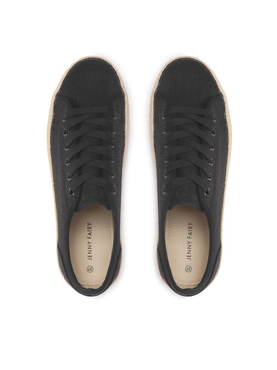 Jenny Fairy Jenny Fairy Espadrilles WS080701-05ECO Schwarz