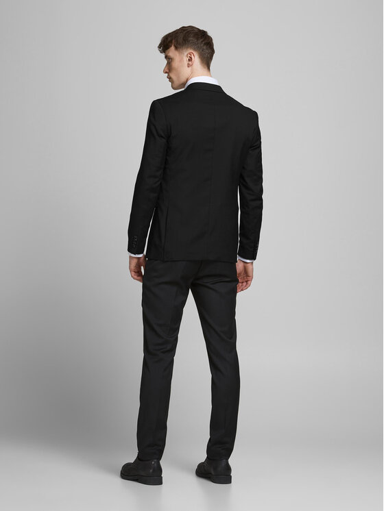 Jack & Jones Jack & Jones Costum Franco 12181339 Negru Super Slim Fit