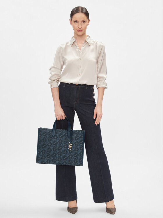 MICHAEL Michael Kors MICHAEL Michael Kors Borsetta Gigi 30H3G3GT3V Blu scuro