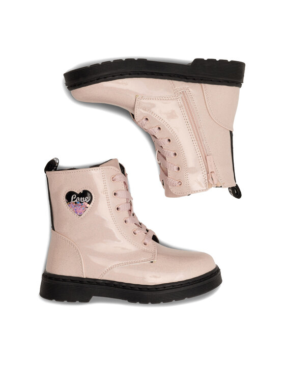 Nelli Blu Nelli Blu Schnürstiefeletten CMYF0068H-02A Rosa