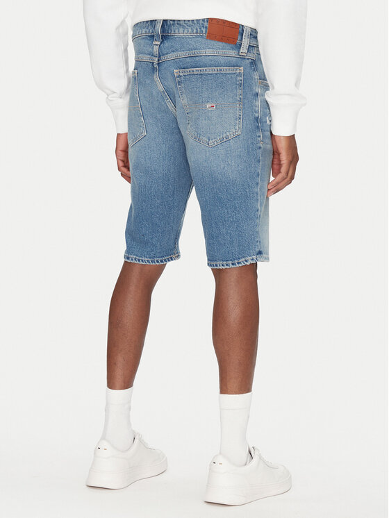 Tommy Jeans Tommy Jeans Džínsové šortky Ronnie DM0DM21331 Modrá Regular Fit