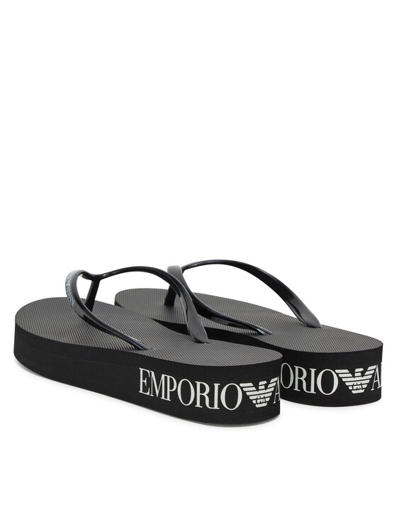 Emporio Armani Emporio Armani Japonki XVQS09 XN118 00002 Czarny