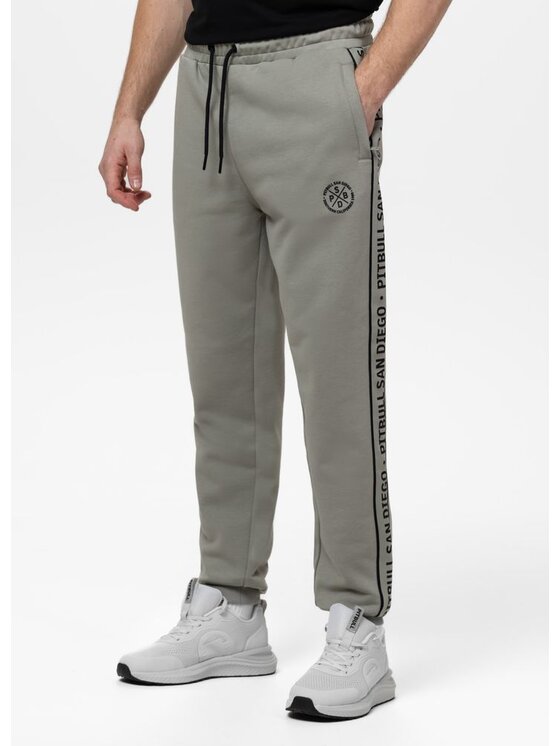 PITBULL PITBULL Spodnie dresowe NEXUS Zielony Regular Fit