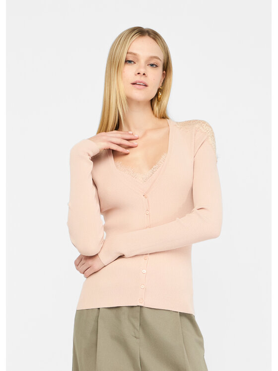 Liu Jo Liu Jo Cardigan CF5159MS46MX0719 Rosa Regular Fit