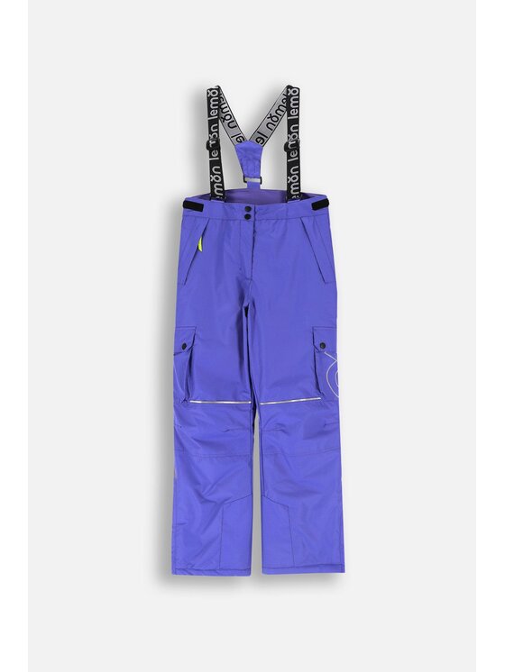 Lemon Explore Lemon Explore Spodnie narciarskie ZL4119204OSG-016 Fioletowy Regular Fit