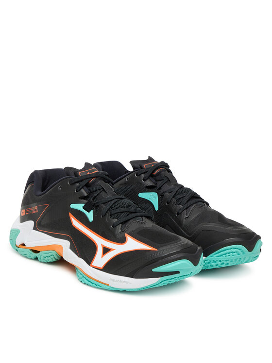 Mizuno Mizuno Batai uždaroms aikštelėms Wave Lightning Z8 V1GA2400 Juoda
