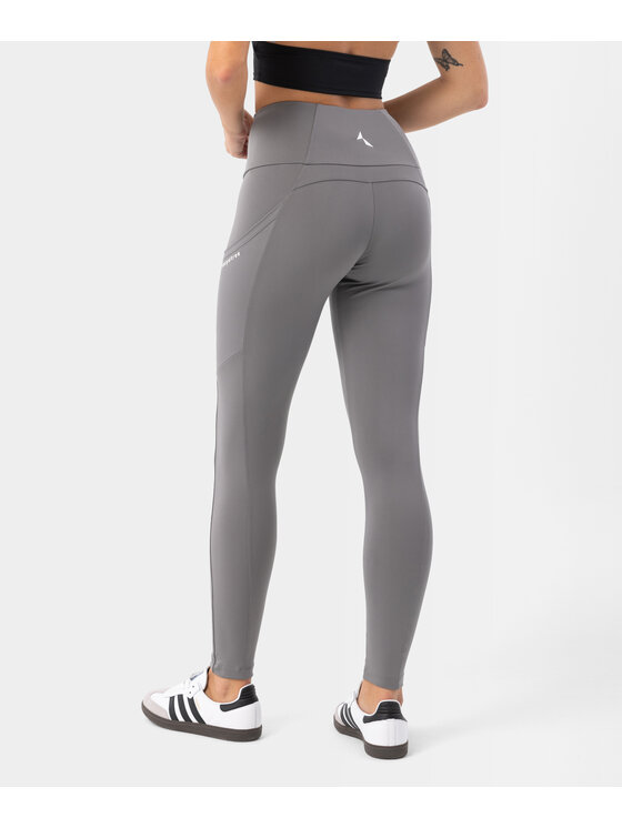 Carpatree Carpatree Legginsy Libra leggings Szary Fitted Fit