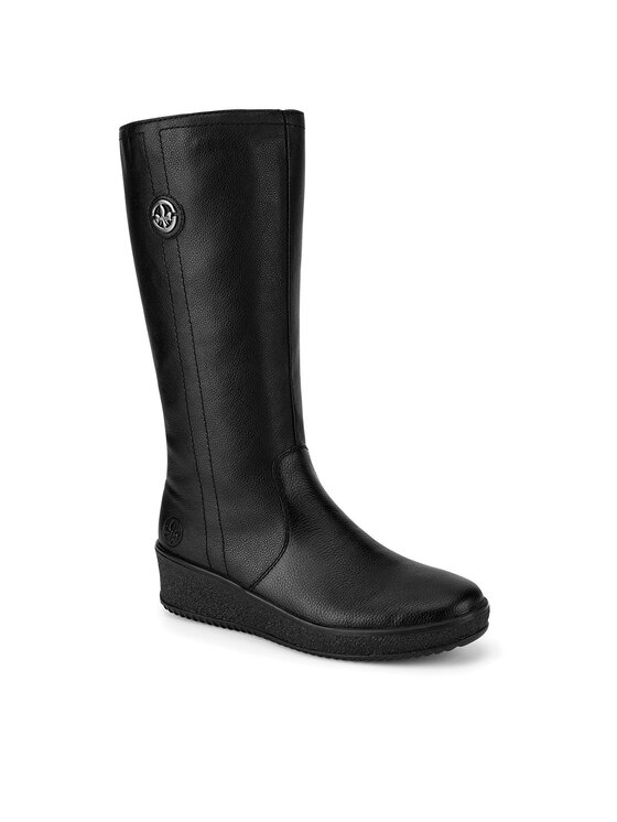 Rieker Rieker Čižmy Y4470-01 Čierna