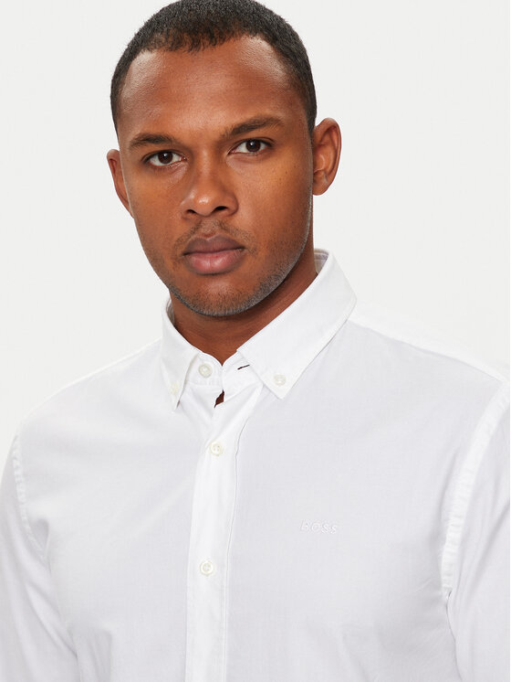 BOSS Boss Košulja 50520259 Bijela Casual Fit