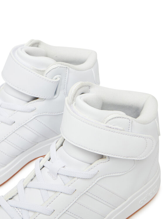 adidas adidas Sneakersy Grand Court Mid K JR0803 Biały