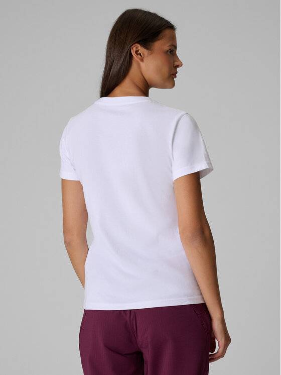 4F 4F T-Shirt TREKKING Biały Regular Fit