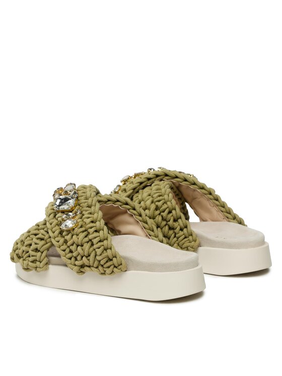 Ciabatte Woven Stones 70104-106 Cachi