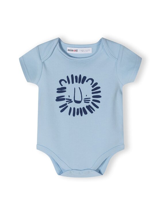 MINOTI MINOTI Body 24babypack2 Błękitny Regular Fit