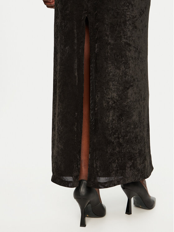 Haveone Haveone Вечірня сукня AMA-M105 Чорний Slim Fit