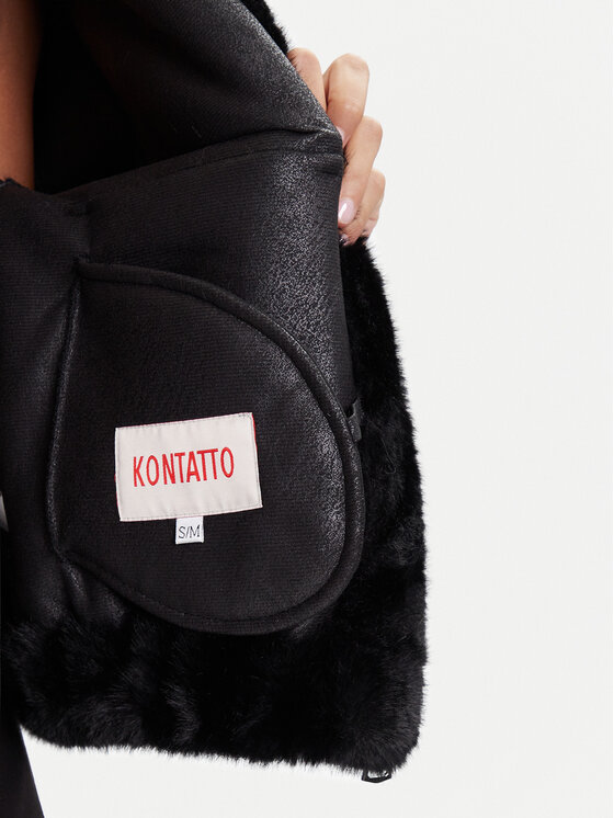 Kontatto Kontatto Blană Alba GV102N Negru Regular Fit