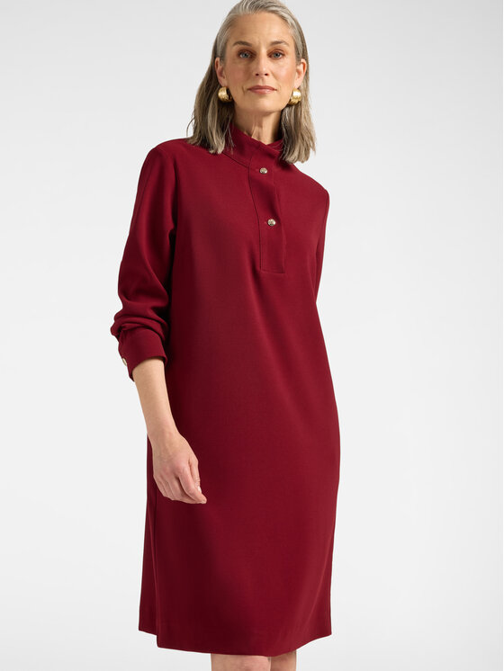 Elena Mirò Elena Mirò Vestito da giorno 7024P000341N036 Bordeaux Regular Fit