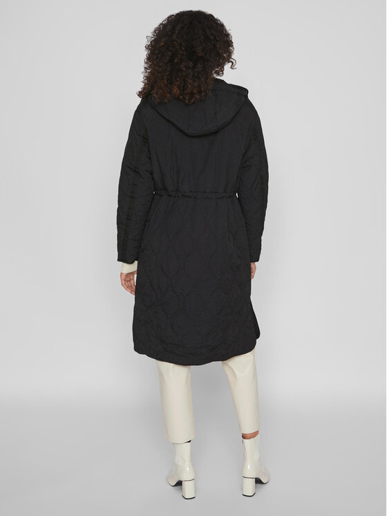 Vila Vila Übergangsmantel Vipura 14088065 Schwarz Regular Fit