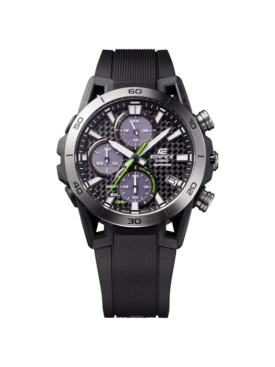 Casio Casio Zegarek EFS-S640PB-1AVUEF Czarny