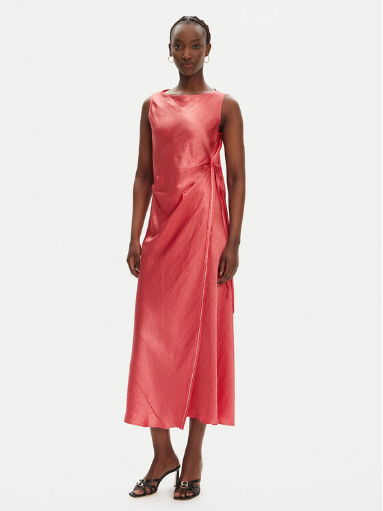 PINKO PINKO Abito da cocktail Amico 105011 A2BU Corallo Regular Fit