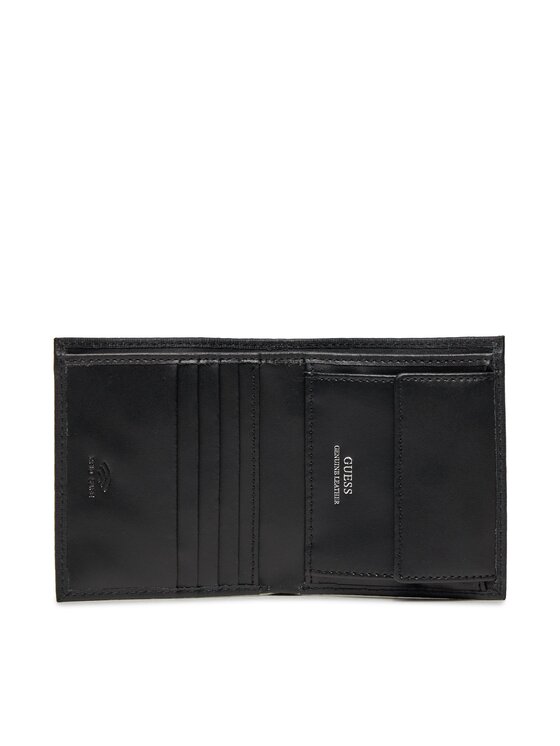 Guess Guess Veliki muški novčanik SMCSLE LEA22 Crna