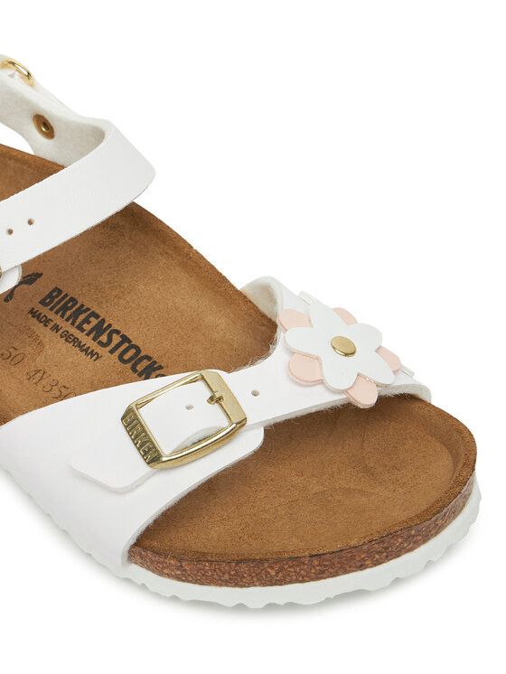Birkenstock Birkenstock Sandale Rio Flowers As Kids 1029561 S Bijela