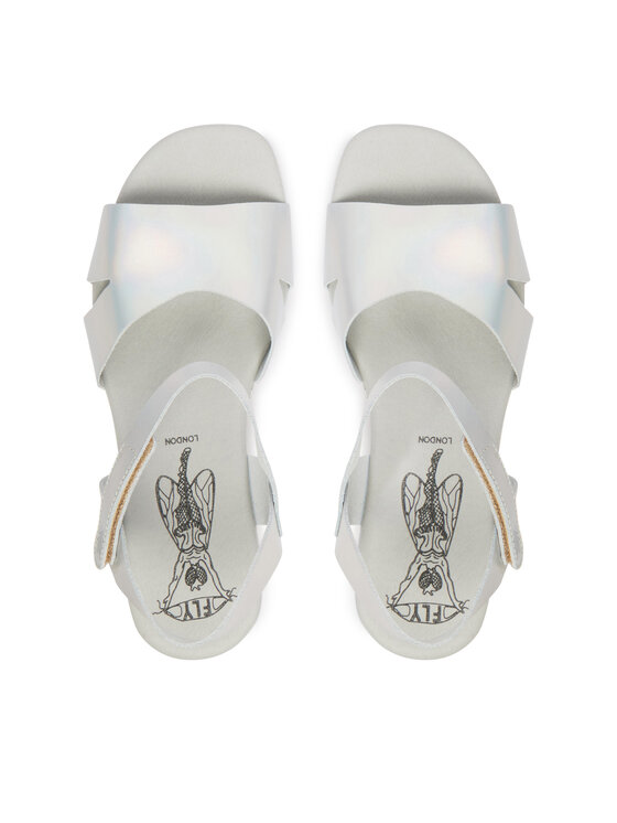 Fly London Fly London Босоніжки Ollafly P145446 Срібний