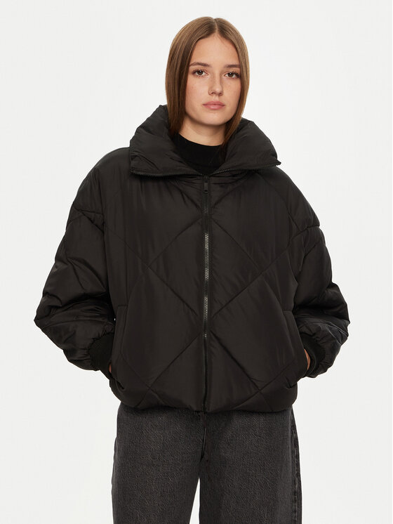 Brave Soul Brave Soul Pernata jakna LJK-ELDAN Crna Regular Fit