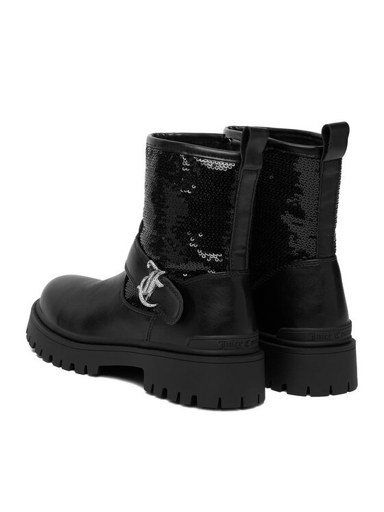 Juicy Couture Juicy Couture Škornji EO-CS6590-02 Črna