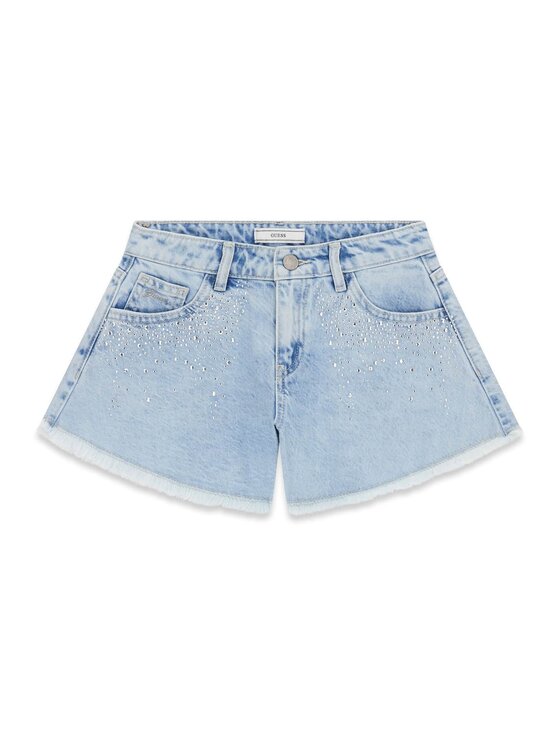 Guess Kids Guess Kids Παντελόνι υφασμάτινο 181366 Μπλε Regular Fit