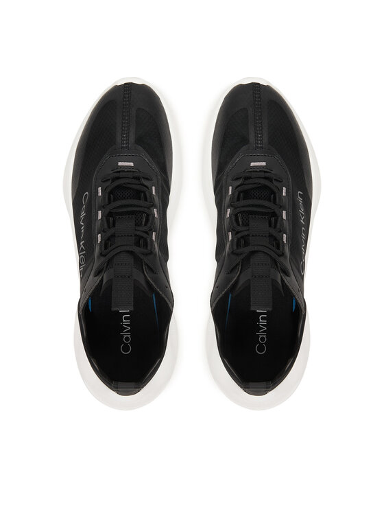 Calvin Klein Calvin Klein Sneakersy Light Eva Run Lup Transp Ripst HW0HW02998 Czarny