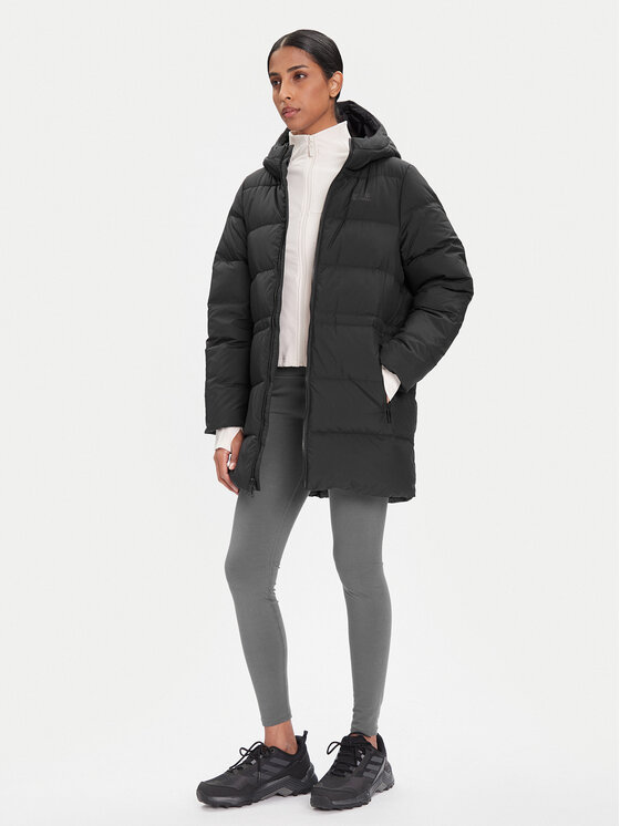 Jack Wolfskin Jack Wolfskin Пуховик Frozen Palace A65096 Чорний Regular Fit