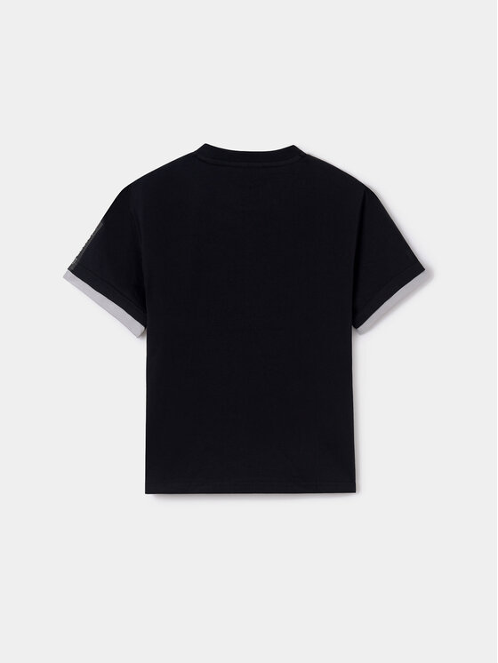 Mayoral Mayoral T-särk 6046 Must Regular Fit