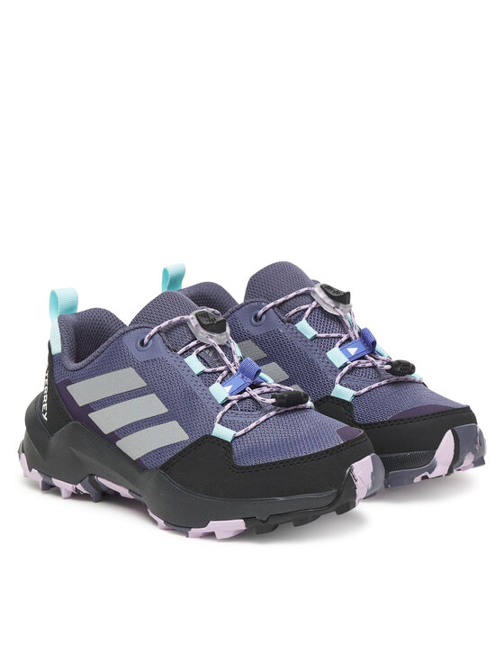 adidas adidas Turistiniai batai Terrex Ax4s Speed Lacing Hiking JS2961 Violetinė
