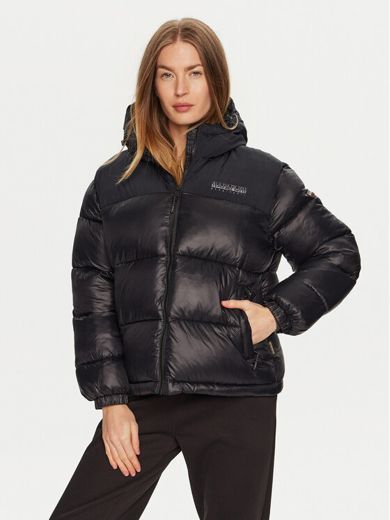 Napapijri Geacă de iarnă NP0A4GWC Negru Regular Fit