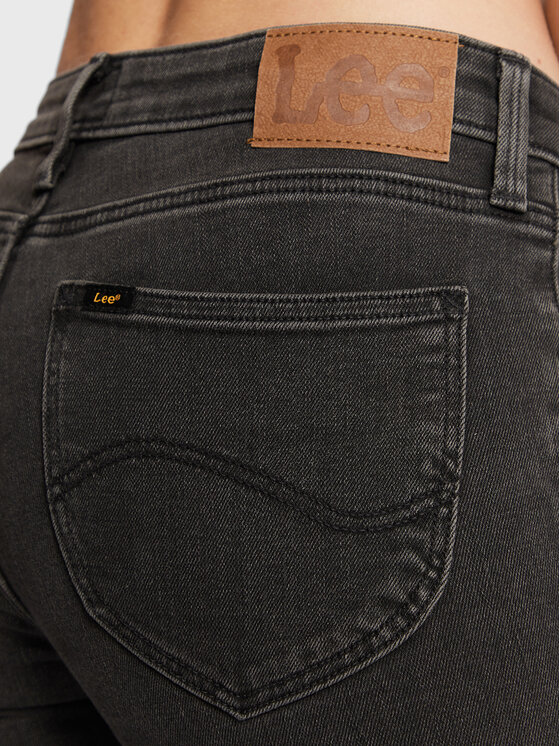 Lee Lee Jeansy Scarlett L526EPMU 112320154 Czarny Slim Fit