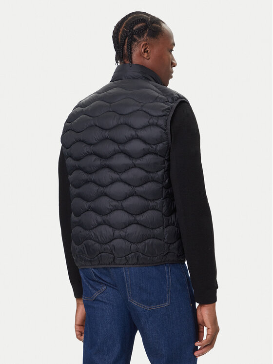 Save The Duck Save The Duck Елек D82187M GIGA21 Черен Regular Fit