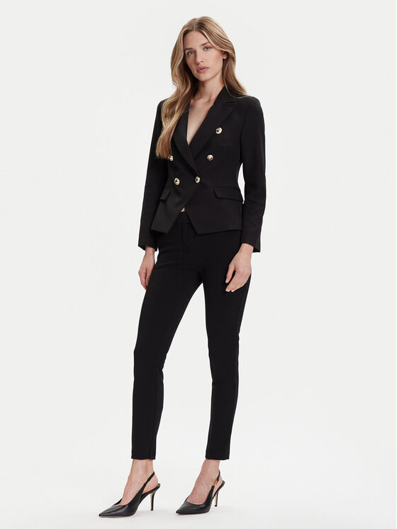 Rinascimento Rinascimento Chino CFC0126226003 Crna Slim Fit
