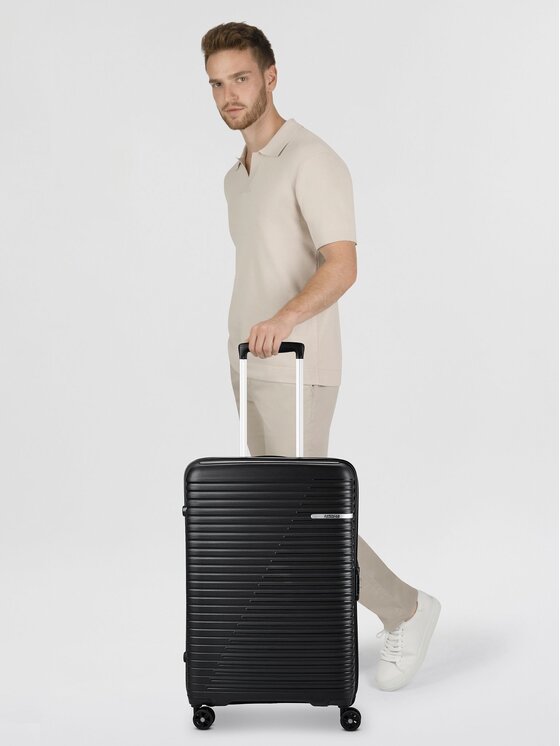 American Tourister American Tourister Walizka średnia 330231 Czarny