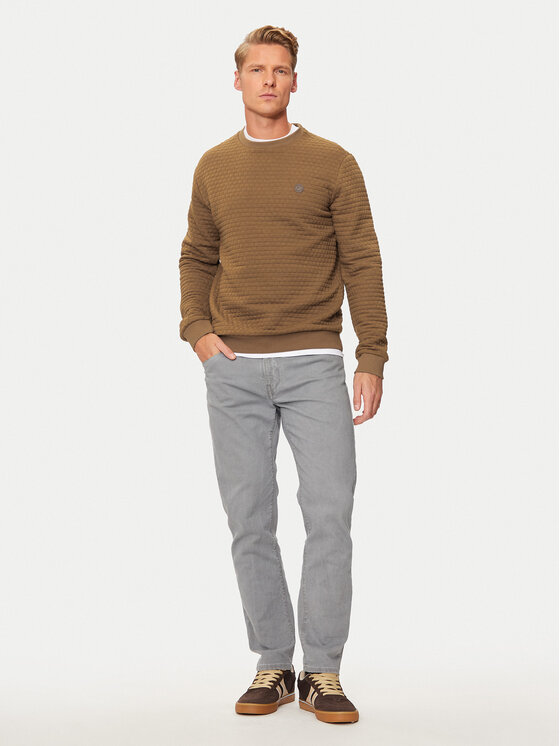 INDICODE INDICODE Bluză Dash 55-434 Maro Regular Fit