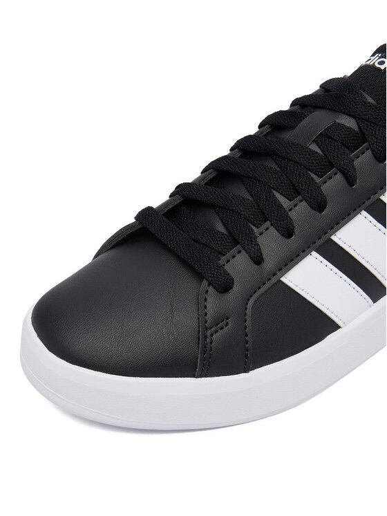 adidas adidas Sneakersy WB-Grand Court 3.0 J JP9366 Czarny