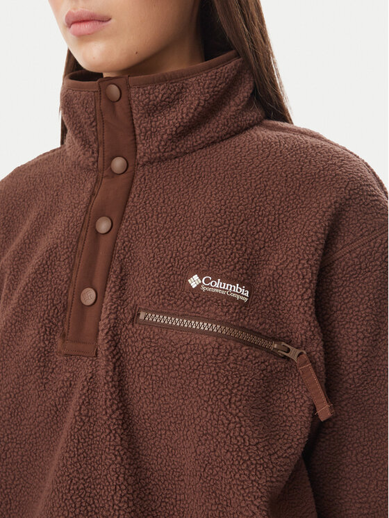 Columbia Columbia Fleecová mikina Helvetia™ II 2092231 Hnědá Regular Fit