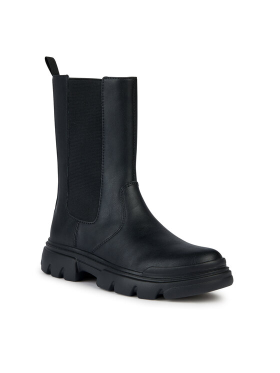 Geox Geox Μποτάκια J Junette Girl J36HVE 0BCNH C9999 D Μαύρο