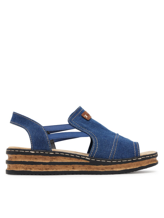 Rieker Rieker Sandales 62982-12 Tumši zils