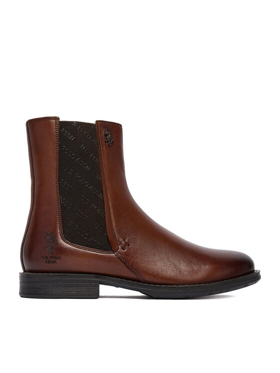 U.S. Polo Assn. U.S. Polo Assn. Боти CEO-INGRID002W/EL1 Кафяв