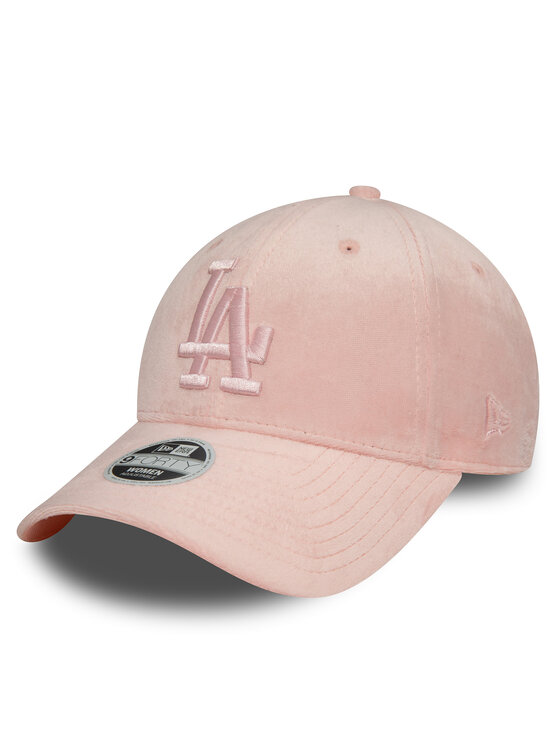 New Era New Era Шапка с козирка Wmns Velour 940 La Dodgers 60503610 Розов