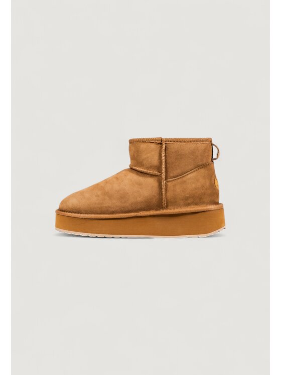 EMU Australia EMU Australia Botki Stinger Micro Flatform 2.0 Beżowy