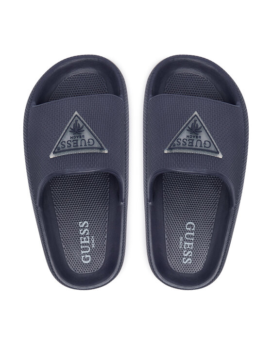 Guess Guess Šľapky H6GZ02 WG5X0 Tmavomodrá