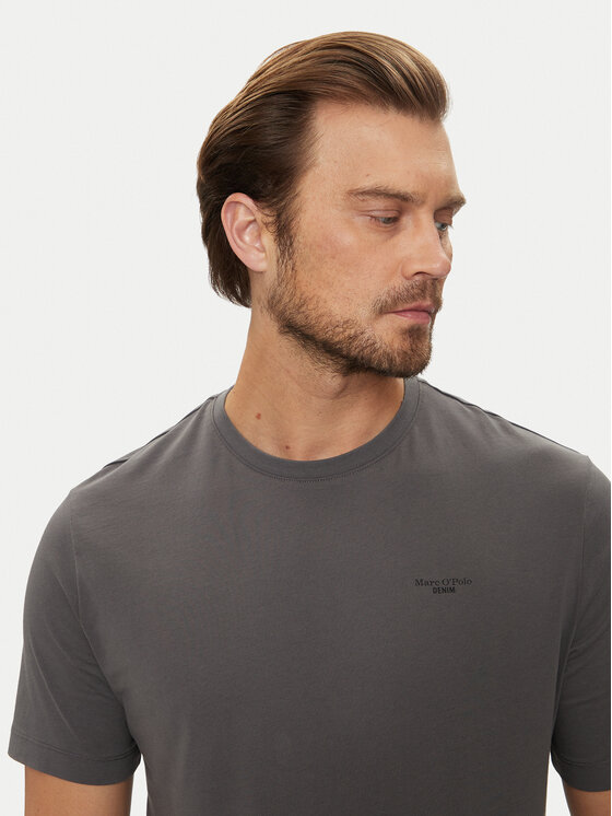 Marc O'Polo Denim Marc O'Polo Denim Marškinėliai B61 2021 51060 Pilka